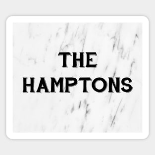 The Hamptons - marble Sticker